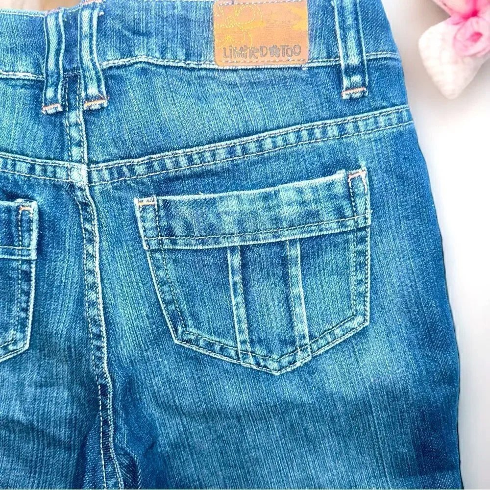 Limited Too l Girls Capri l Simply Low l Flap Pocket Design l Rolled Hem l NWT